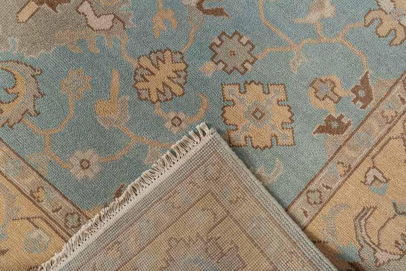 Holbrook Hand-Knotted Wool Oushak Rug Hand-Knotted