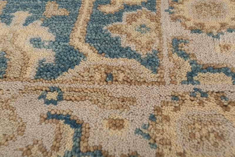 Sandora Hand-Knotted Wool Oushak Rug Hand-Knotted