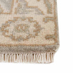 Celandine Hand-Knotted Wool Oushak Rug Hand-Knotted