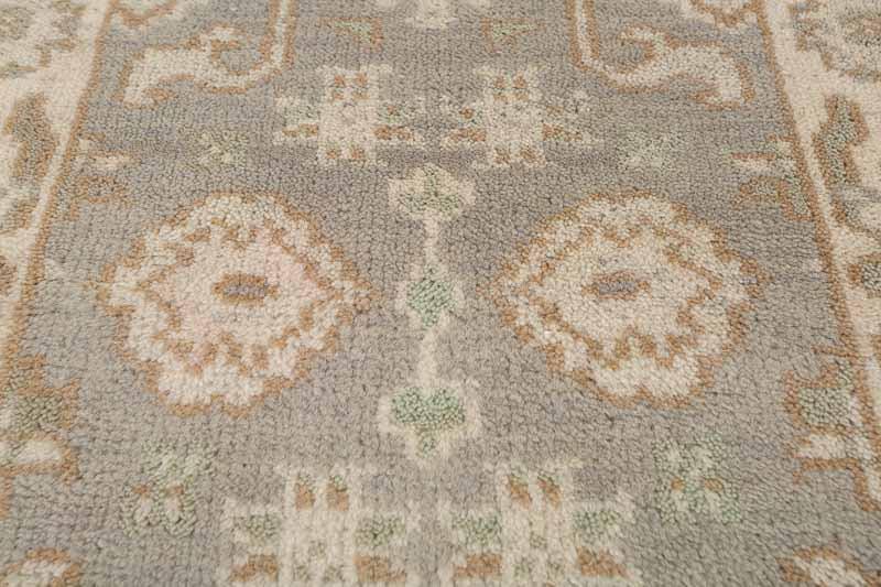 Celandine Hand-Knotted Wool Oushak Rug Hand-Knotted