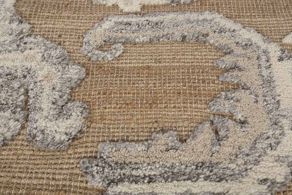 Calder Handwoven Jute-Blend Rug Handwoven