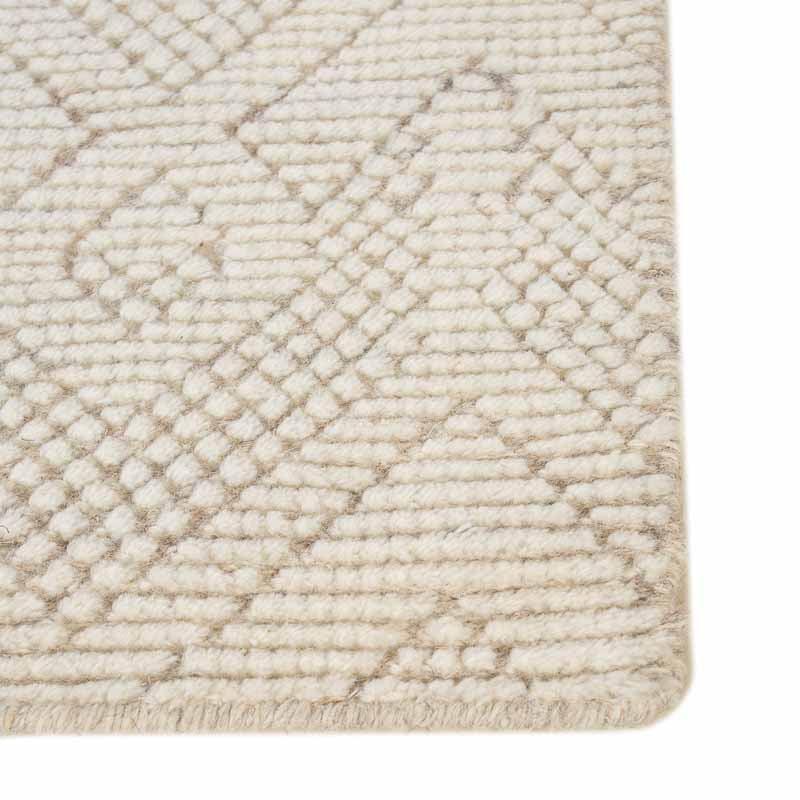 Caelan Hand-Knotted Wool-Blend Rug Hand-Knotted