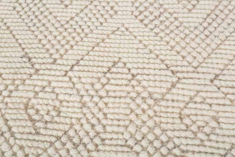 Caelan Hand-Knotted Wool-Blend Rug Hand-Knotted
