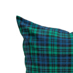 Winter Green Plaid Pillow Cover