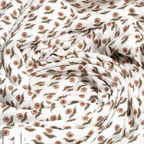 Freesia Soft Pink Block Print Cotton Duvet Cover Set