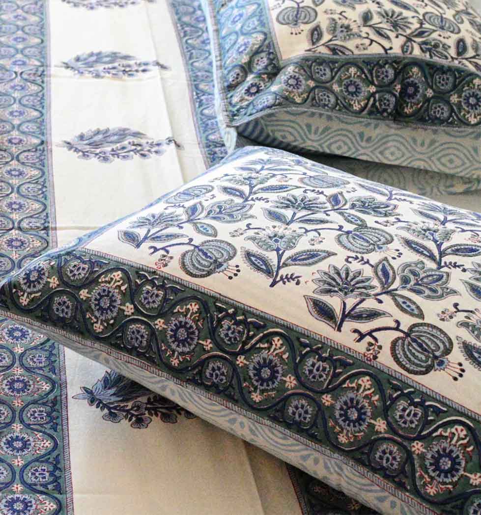 Flourish Haven Bed Sheet Set Bedsheet