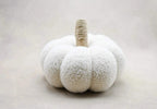 Cream Sherpa Pumpkin Home Decor