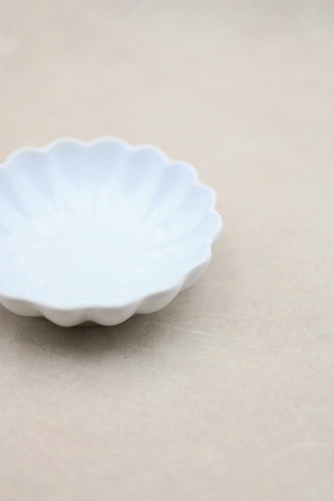 Scalloped Trinket Dish Home Decor