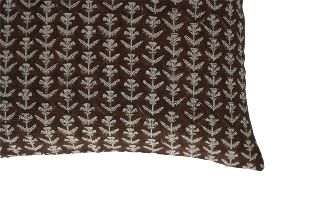 Bruce Ditsy Prints Otter Brown Pillow Cover Pillow Covers