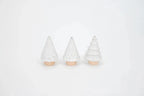 Ceramic Christmas Trees, Set of 3 Home Decor