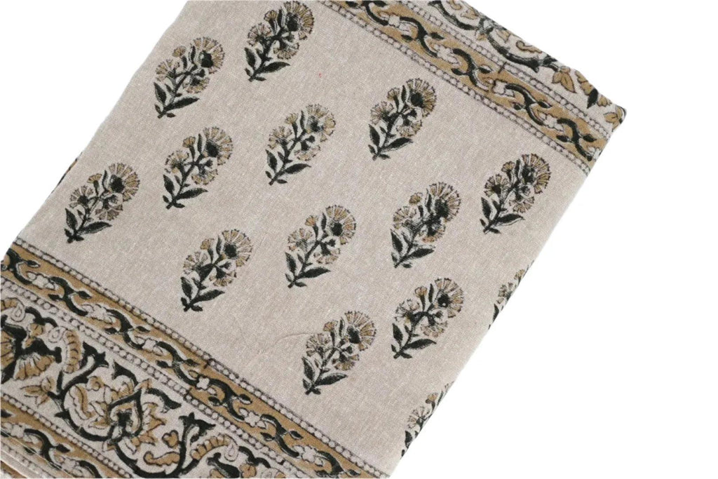 Emily Botanical Print Table Cloth Table Cloth