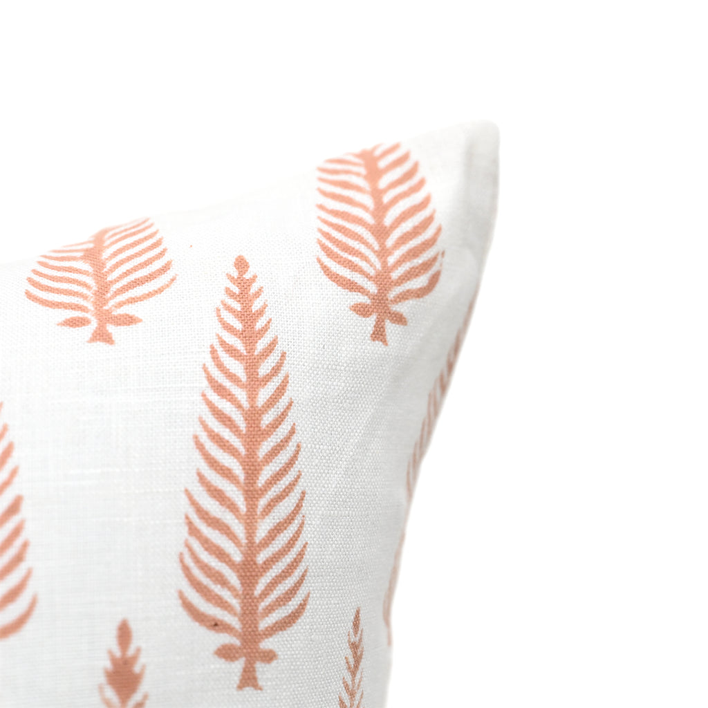 Fern Coral Pillow Cover Pillow Covers