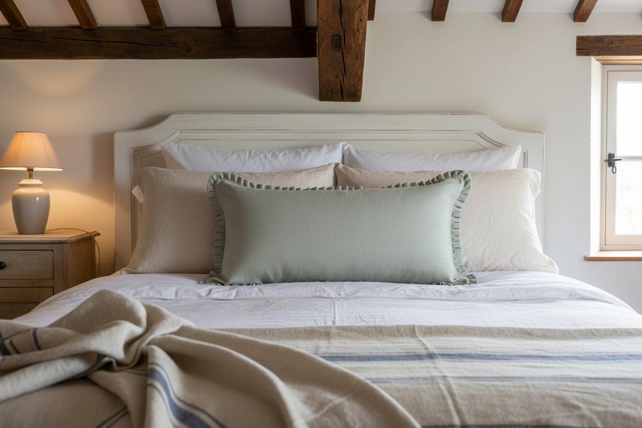 Gentry Linen Oyster Grey Pillow Cover Pillow Covers