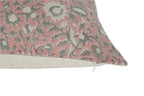 Ellie Botanical Print Blush Pink Pillow Cover Pillow Covers