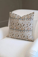 Anastasia Abstract Natural Linen Pillow Cover Pillow Covers
