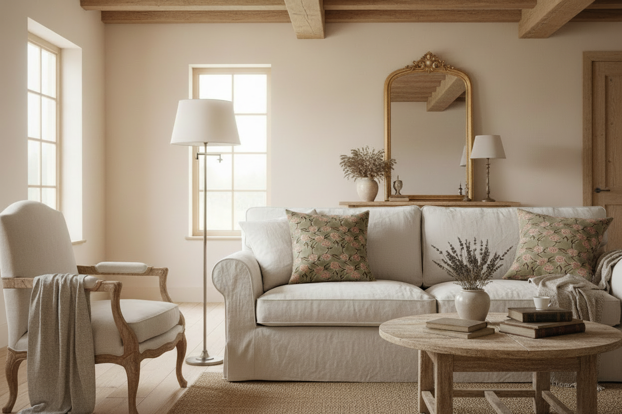 Hazel Botanical Print Sage Pillow Cover Pillow Covers