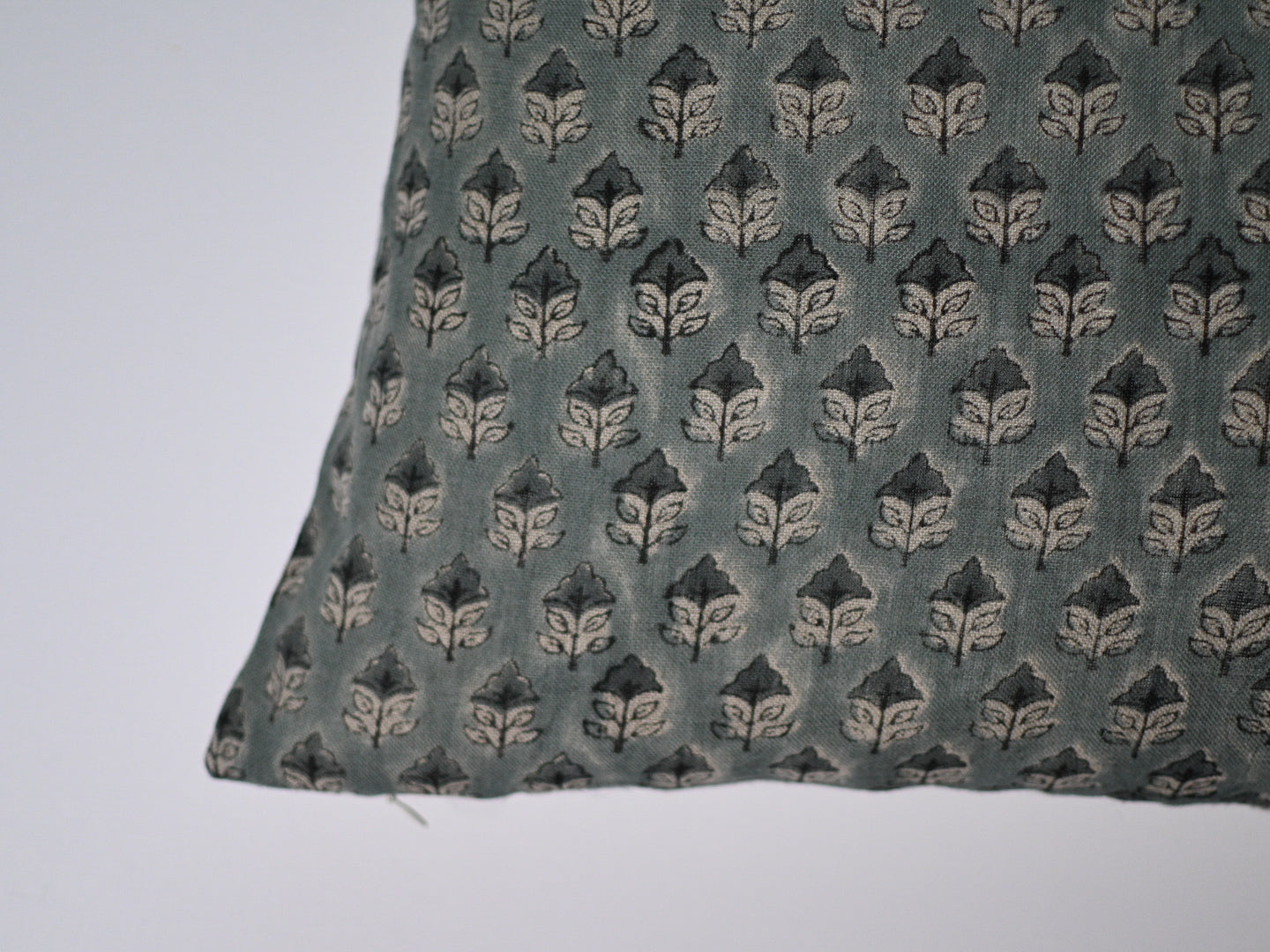 Adair Ditsy Prints Washed Aqua Pillow Cover Pillow Covers