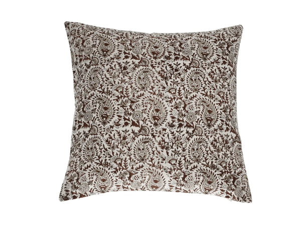 Walter Block Print Pillow Cover