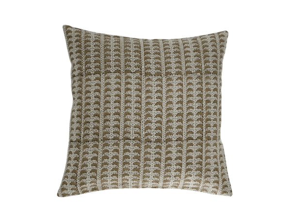 Eleanor Block Print Pillow Cover