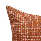 Channel Tweed Rust Pillow Cover