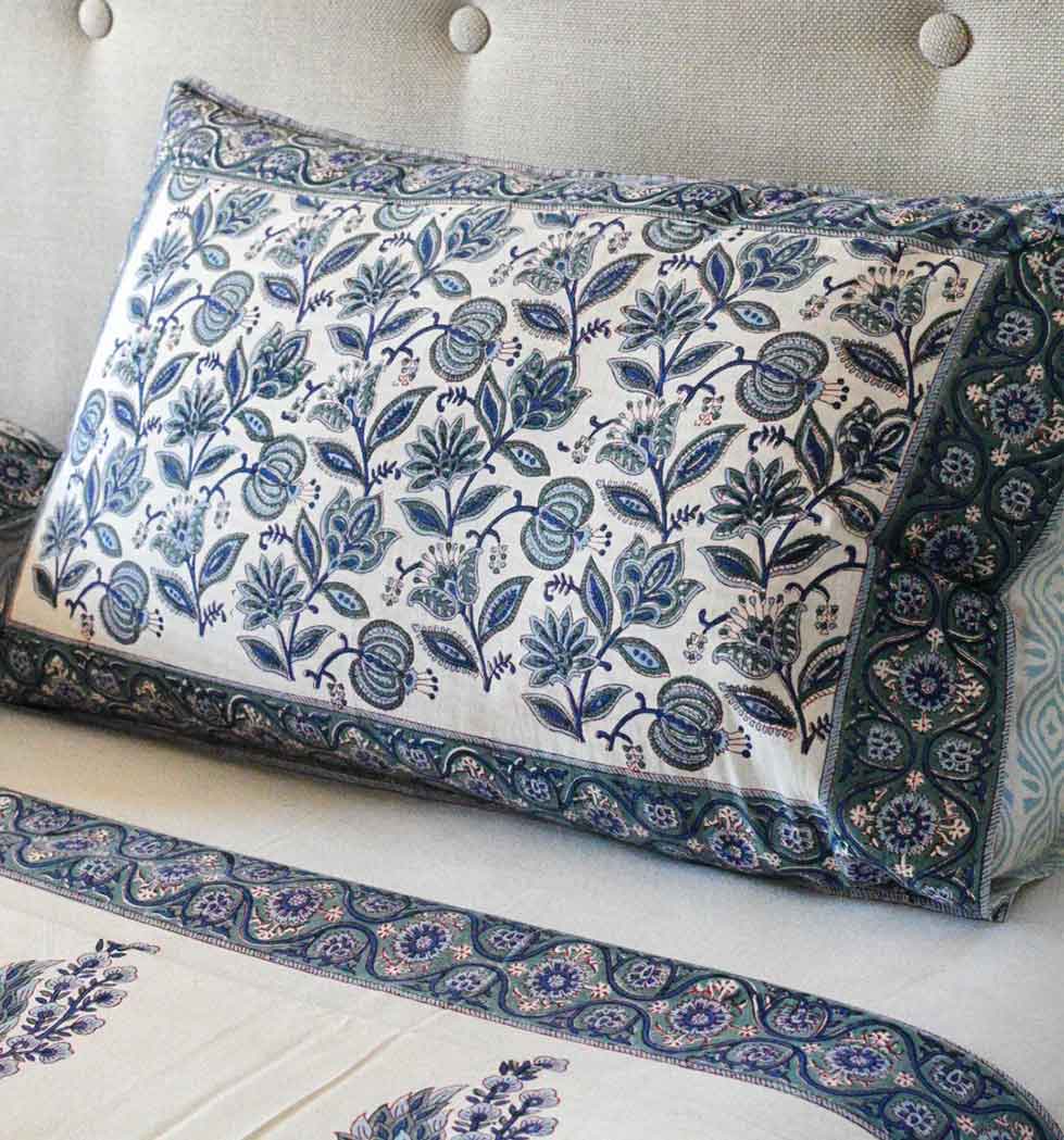 Flourish Haven Bed Sheet Set Bedsheet