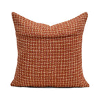 Channel Tweed Rust Pillow Cover