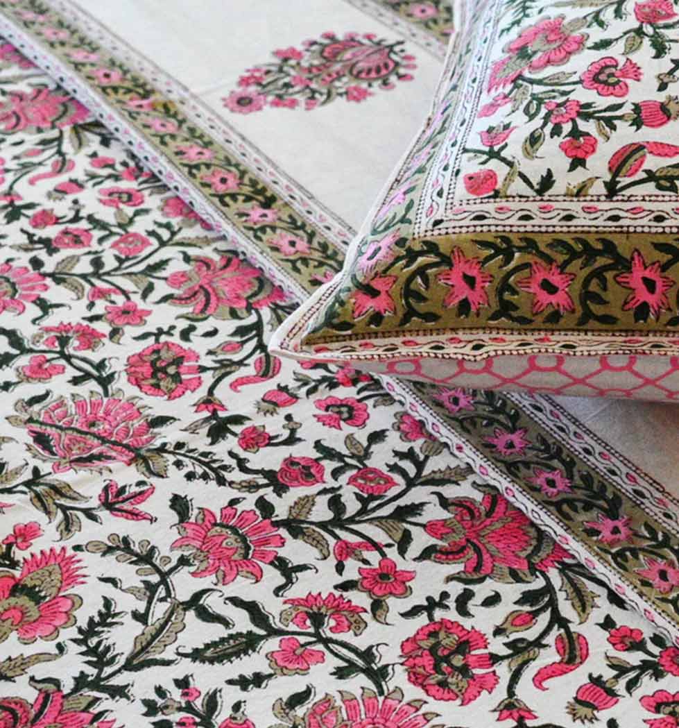 Meadow Luxe Bed Sheet Set Bedsheet