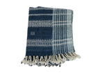 Bhujodi Table Runner - Dark Chambray - Maple Village Lane