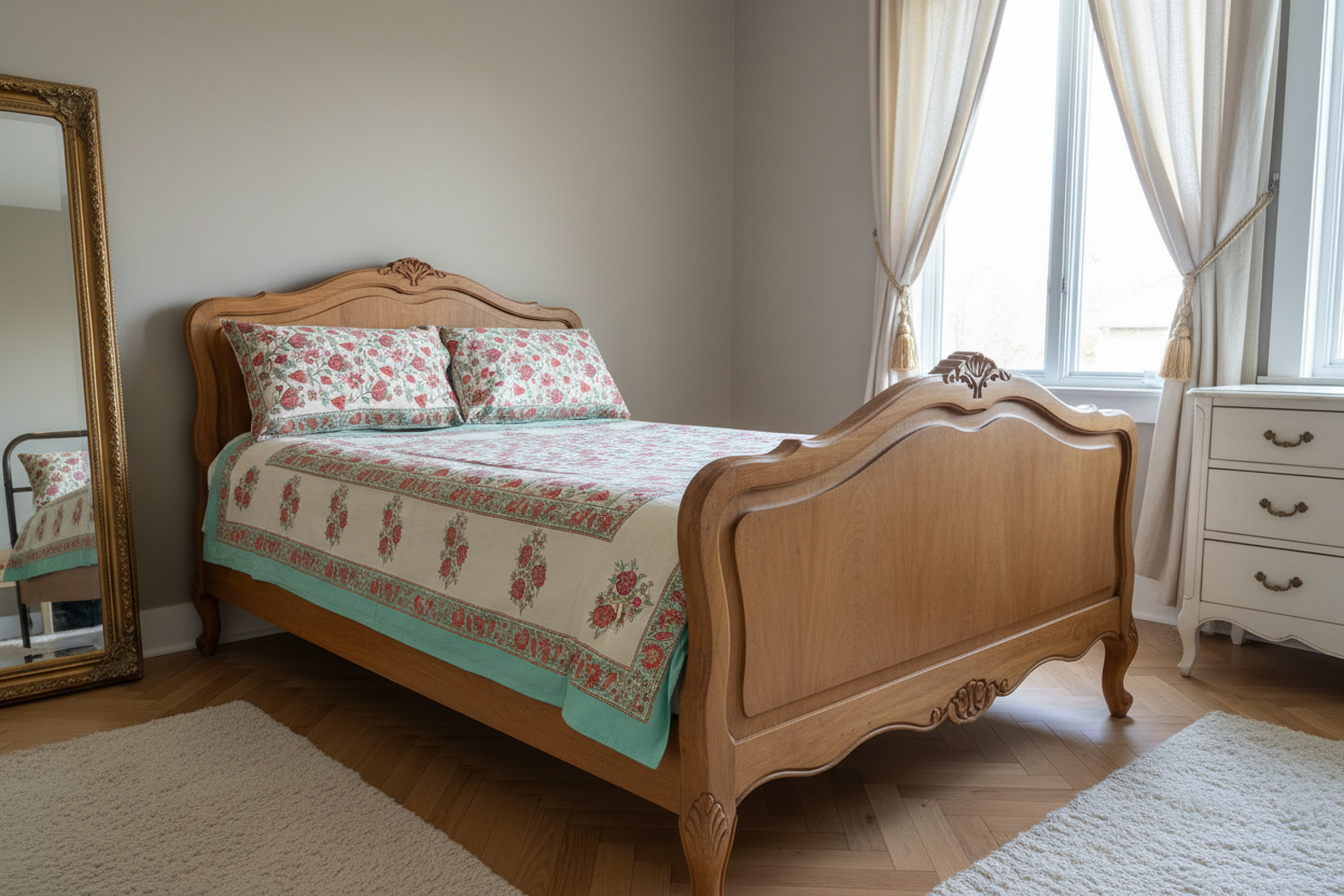 Petal Whisper Bed Sheet Set Bedsheet