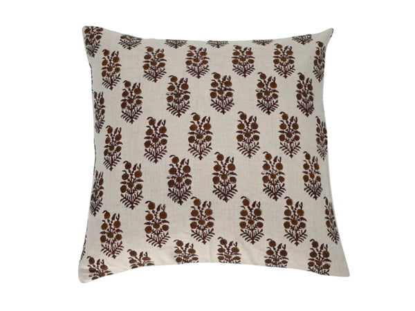 Bernadette Block Print Pillow Cover