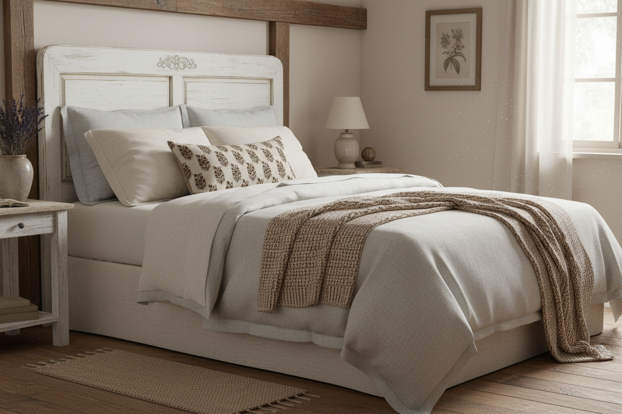 Bernadette Ditsy Prints Oat Pillow Cover Pillow Covers