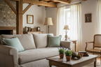Fletcher Linen Aqua Pillow Cover Pillow Covers