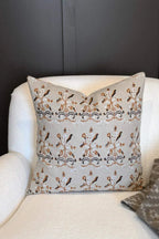 Anastasia Abstract Natural Linen Pillow Cover Pillow Covers