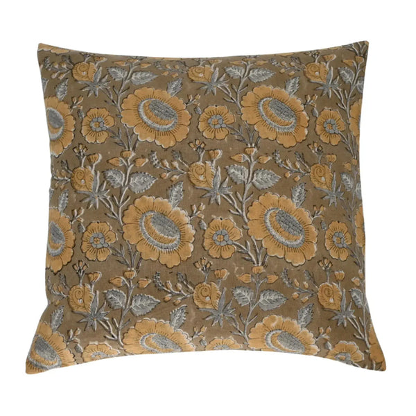 Barry Block Print Pillow Cover