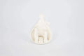 WhiteCeramic Nativity Scene Home Decor