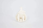 WhiteCeramic Nativity Scene Home Decor