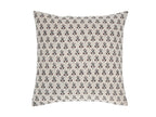 Clara Ditsy Prints Warm White Pillow Cover 26" x 26" Double Sided Pillow Covers