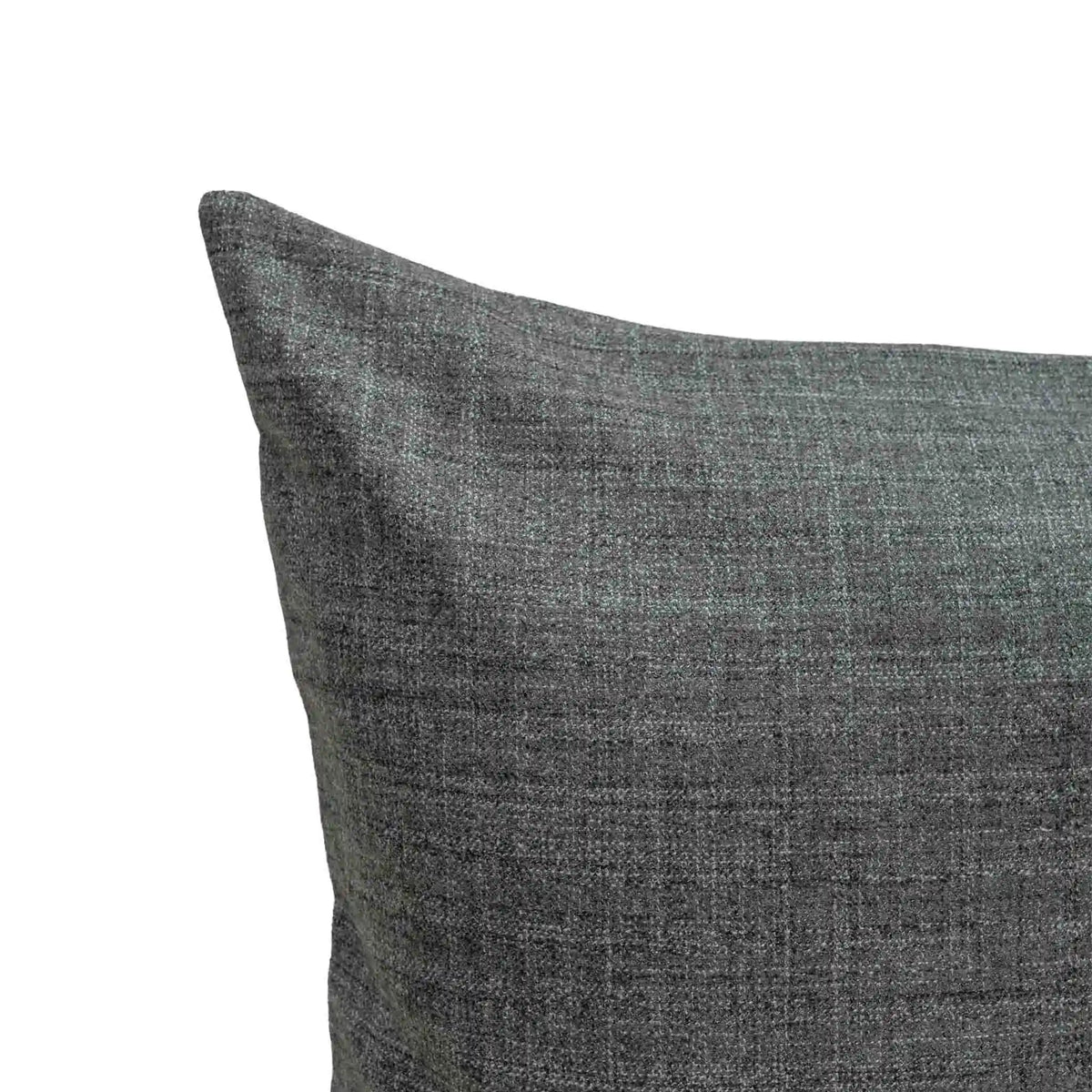 Grey Windowpane Pillow Cover