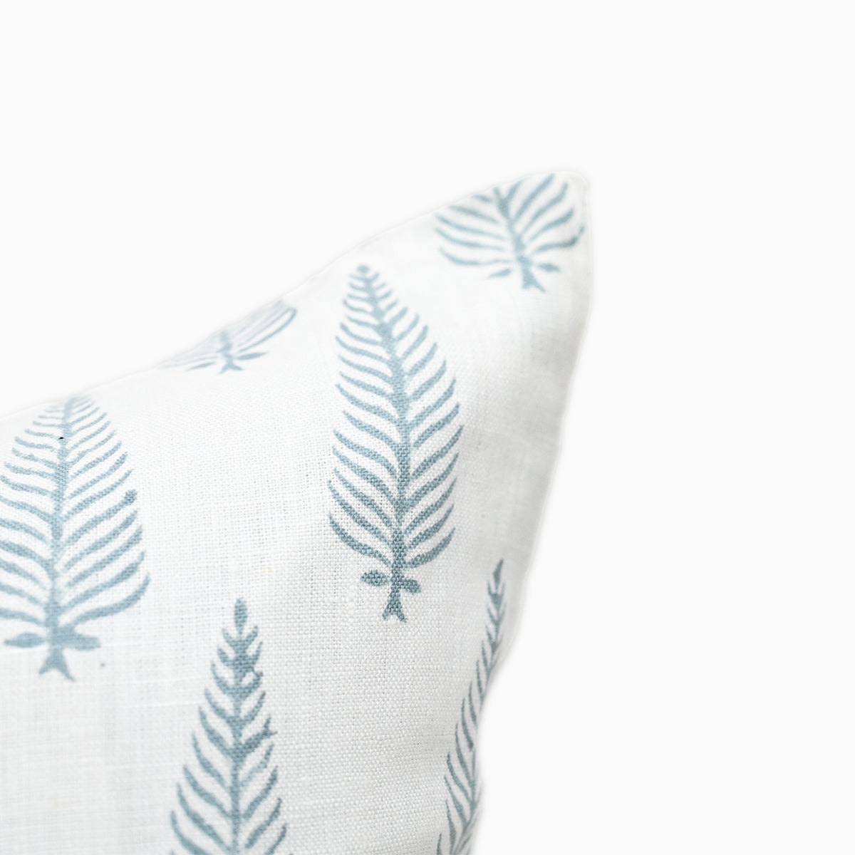 Fern Costal Blue Pillow Cover Pillow Covers