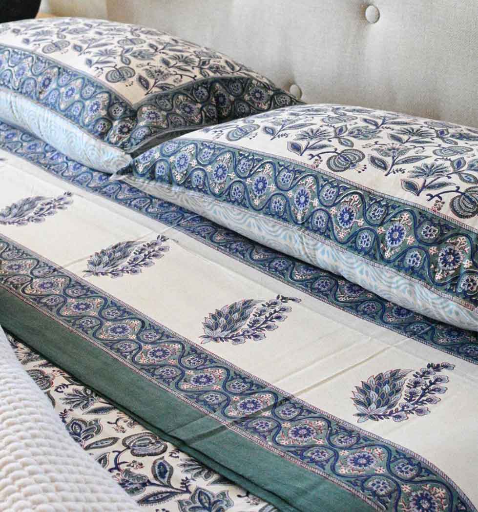 Flourish Haven Bed Sheet Set Bedsheet