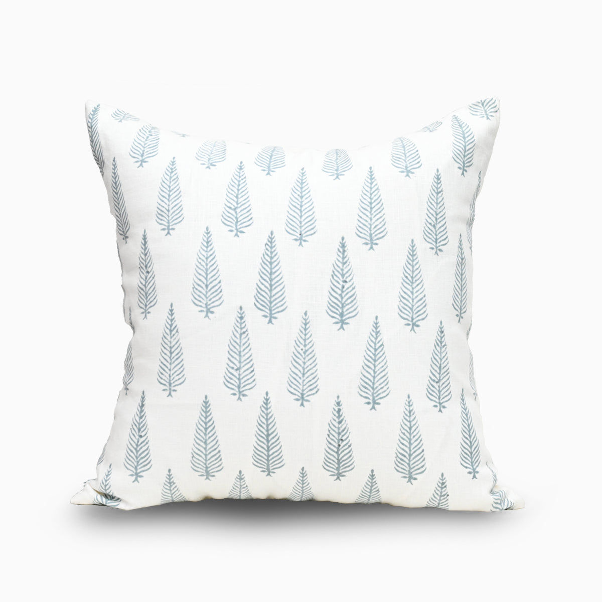 Fern Costal Blue Pillow Cover Pillow Covers
