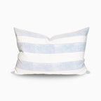 Striped Noise Coastal Blue Pillow Cover Pillow Covers