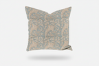 Eulalia Botanical Print Dusty Blue Pillow Cover 26" x 26" Double Sided Pillow Covers