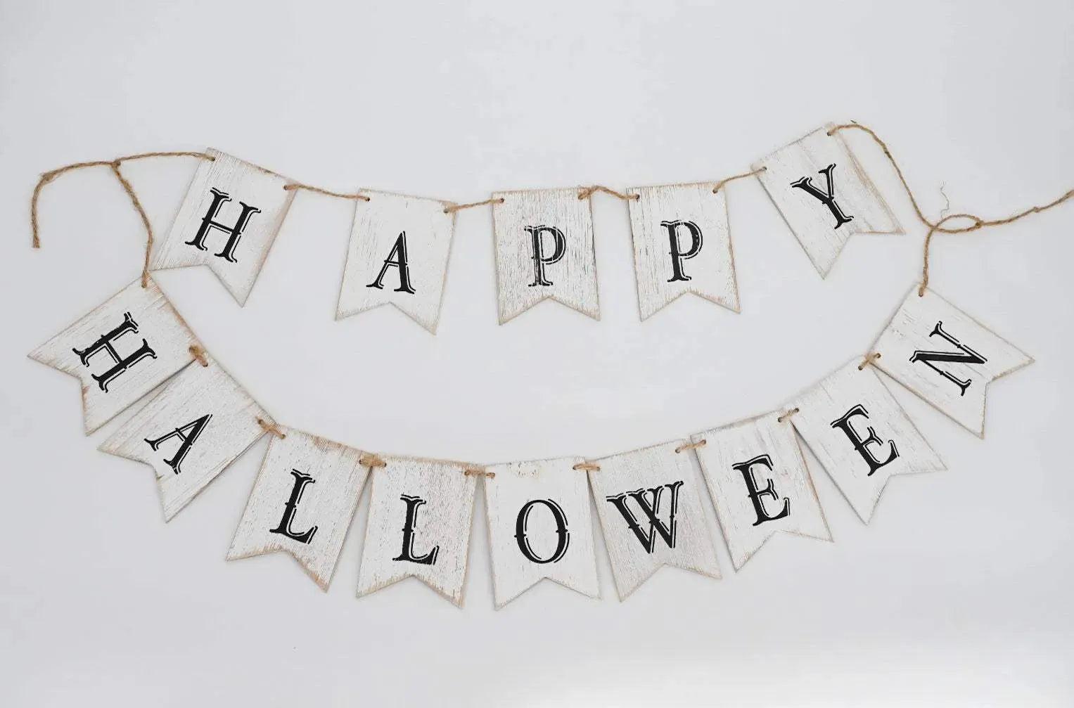 Happy Halloween Banner Home Decor