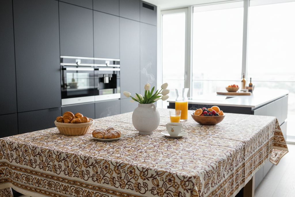 Beck Botanical Print Table Cloth