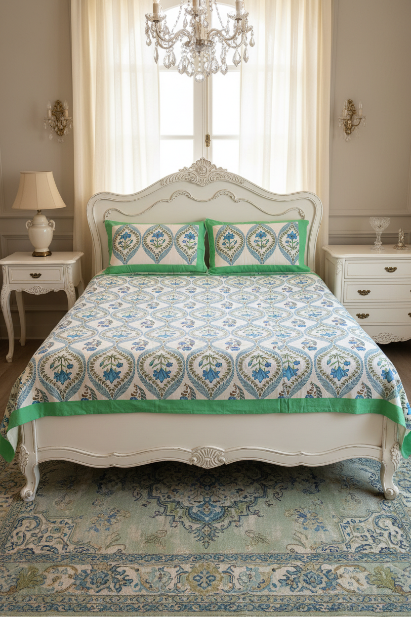 Floral Dreams Bed Sheet Set Bedsheet