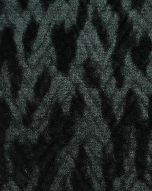 Auni Emboss Velvet Solid Fabric