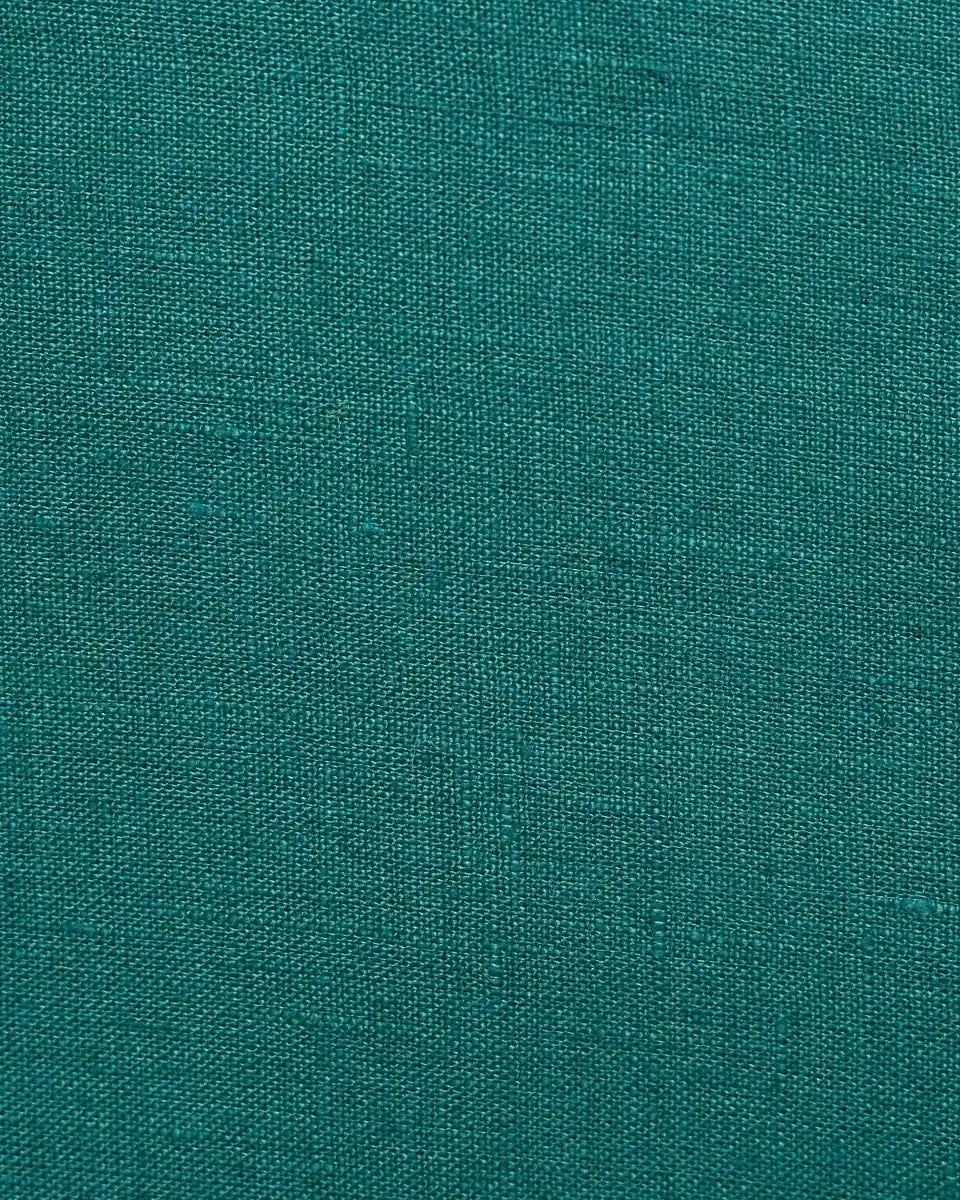 Isolde Linen Deep Teal Pillow Cover Pillow Covers