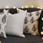 Rowan Ditsy Prints White Pillow Cover Pillow Covers