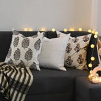 Celina Geometric White Pillow Cover Pillow Covers